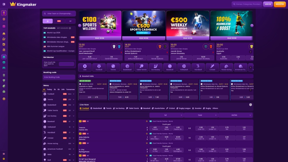 Kingmaker — sportsbook